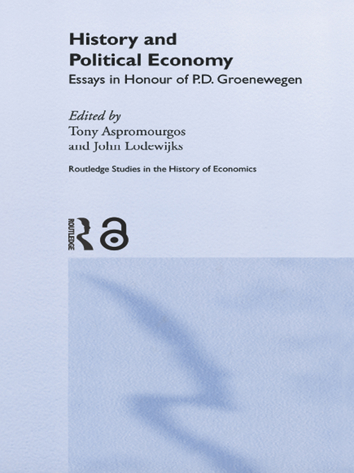 Title details for History and Political Economy by Tony Aspromourgos - Available